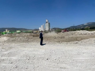 S&ouml;ke&rsquo;de 40 derslikli meslek lisesinin yapımı s&uuml;r&uuml;yor
