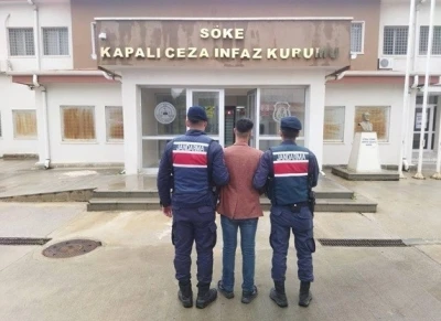 S&ouml;ke&rsquo;de 7 yıl hapis cezası ile aranan h&uuml;k&uuml;ml&uuml; yakalandı
