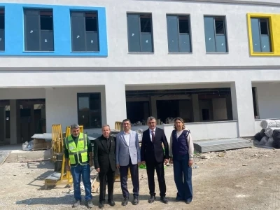 S&ouml;ke&rsquo;de eğitim yatırımları yerinde incelendi
