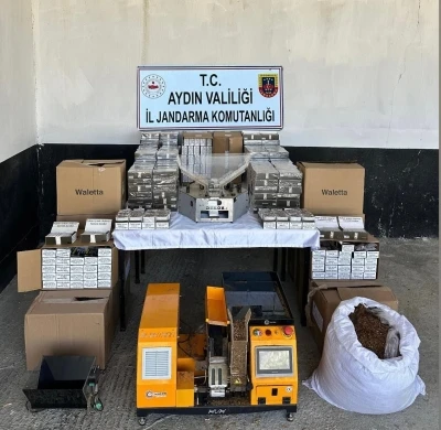 Söke’de kaçak tütün operasyonu
