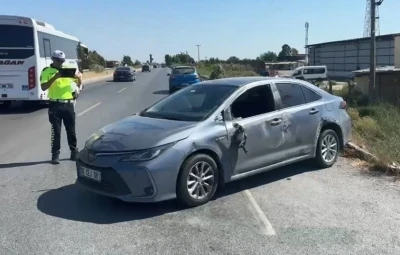 S&ouml;ke&rsquo;de trafik kazası: 1 yaralı
