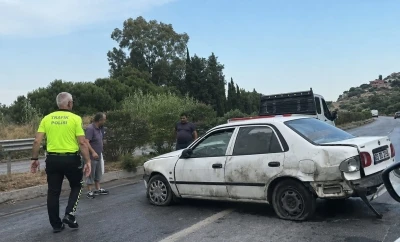 S&ouml;ke&rsquo;de trafik kazası: 1 yaralı
