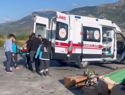 S&ouml;ke&rsquo;de trafik kazası: 1 yaralı
