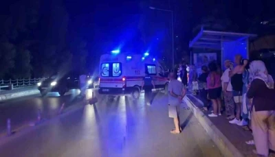 S&ouml;ke&rsquo;de trafik kazası; Ağır yaralanan motosiklet s&uuml;r&uuml;c&uuml;s&uuml; hastaneye kaldırıldı

