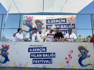 S&ouml;ke&rsquo;de Yılan Balığı Festivali Coşkusu başladı
