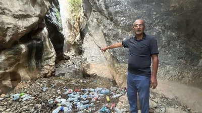 Son 65 yılın en kurak yılı kanyonu kuruttu
