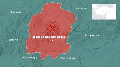 Son Dakika: Kahramanmaraş'ta 3,5 b&uuml;y&uuml;kl&uuml;ğ&uuml;nde deprem