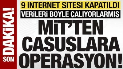 SON DAKİKA: MİT’ten casuslara operasyon: Kişisel verileri çalan 3 kişi tutuklandı