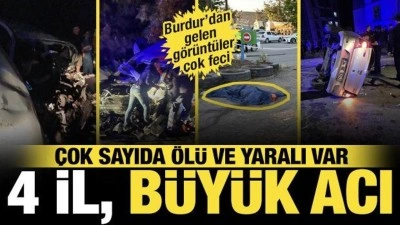 SON DAKİKA: Yollarda can pazarı: 4 ilde meydana gelen kazalarda 8 &ouml;l&uuml;