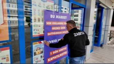 Son kullanma tarihi geçmiş ürün satan zincir market kapatıldı
