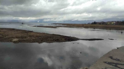 Son yağışlar Beyşehir G&ouml;l&uuml;ne umut oldu
