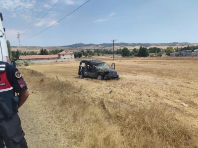 Sorgun’da trafik kazası: 1 ölü 1 yaralı
