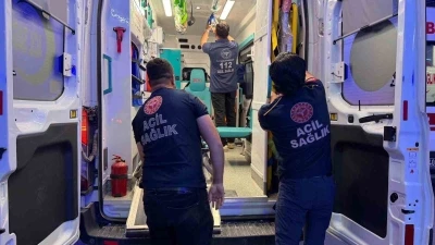 Spiral taşı boğazını kesti: 1 ağır yaralı
