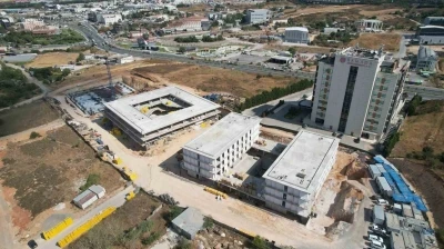 Spor lisesinde çalışmalar devam ediyor
