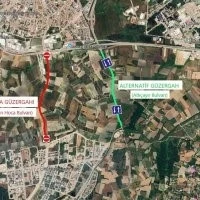 Su projesi için trafik düzenlemesi
