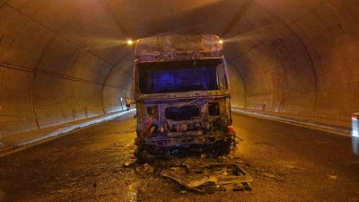 Su tankeri küle döndü
