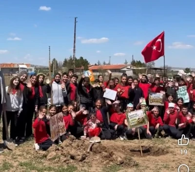 Şuhut&rsquo;ta &lsquo;Benim Okulum Geleceğe &Ccedil;are Yeşil Vatan&rsquo; etkinliği
