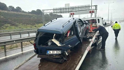 Sultangazi Cebeci T&uuml;neli&rsquo;nde art arda iki kaza: 9 yaralı
