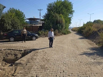 Sultanhisar’da yıllardır beklenen menfez köprü çalışması tamamlandı
