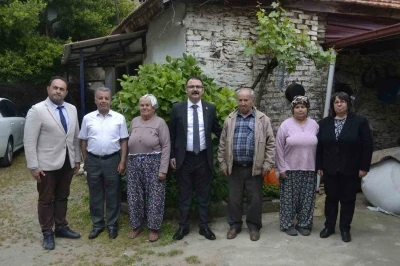Sultanhisar protokol&uuml; şehit ailelerini unutmadı
