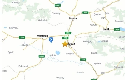 Suluova’da 2.3 büyüklüğünde deprem
