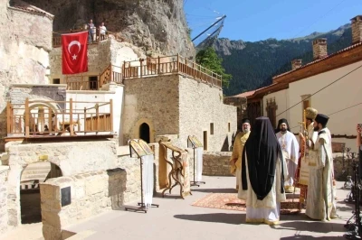 Sümela Manastırı’nda 12. ayin
