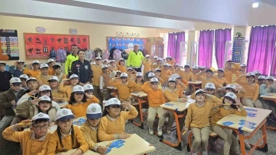 Sungurlu&rsquo;da 200 &ouml;ğrenciye trafik eğitimi verildi

