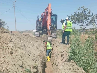 Sungurlu&rsquo;da i&ccedil;me suyu şebeke hattı &ccedil;alışmaları s&uuml;r&uuml;yor
