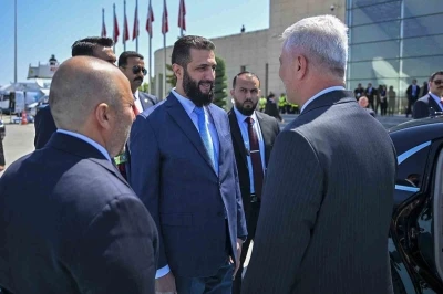 Suriye Cumhurbaşkanı Şara Ankara&rsquo;da

