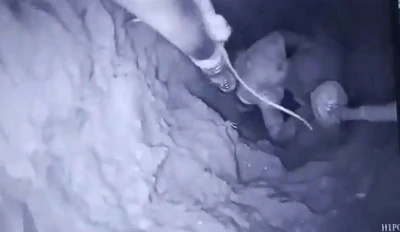 Suriye’de kuyuya düşen çocuk kurtarılarak tedavi için Şanlıurfa’ya getirildi
