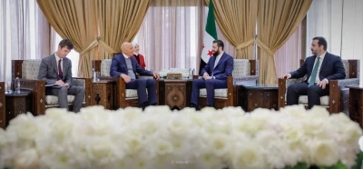 Suriye Devlet Başkanı eş-Şara, ABD&rsquo;nin Suriye &Ouml;zel Temsilcisi Barrack&rsquo;ı kabul etti
