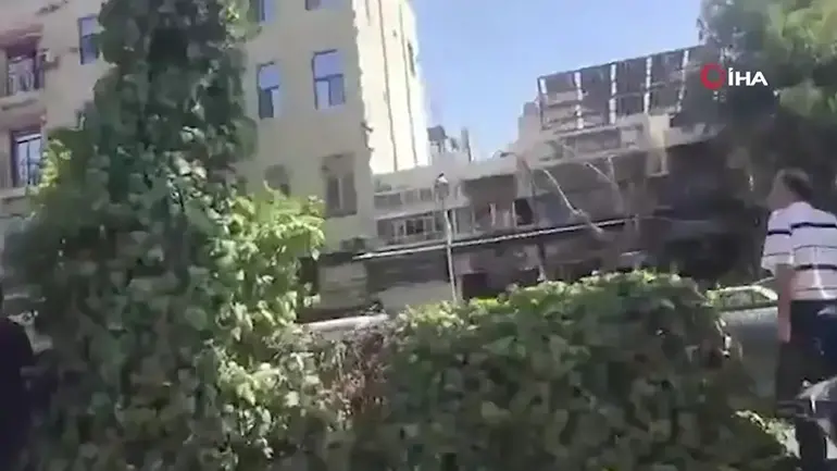 Suriye'nin başkenti Şam'da patlamada 9 kişi hayatını kaybetti