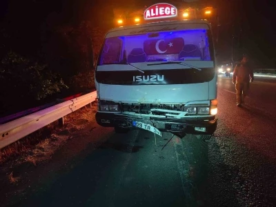Susurluk’ta çift taraflı trafik kazası: 2 yaralı
