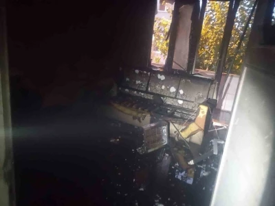 Susurluk’ta ev yangını: 1 kişi dumandan etkilendi
