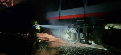 Susurluk&rsquo;ta y&uuml;k treninde yangın paniği
