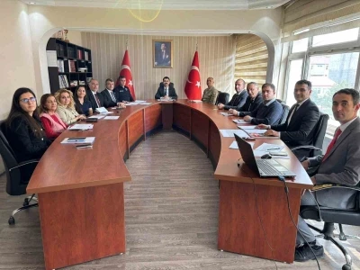 Susuz&rsquo;da Kurum Amirleri Toplantısı d&uuml;zenlendi
