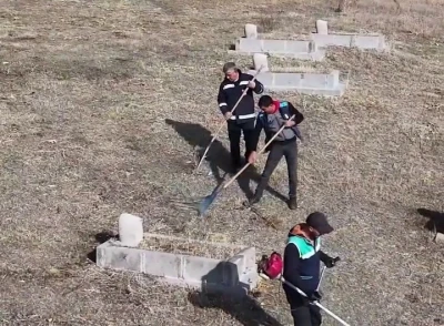 Tabyalarda çevre temizliği
