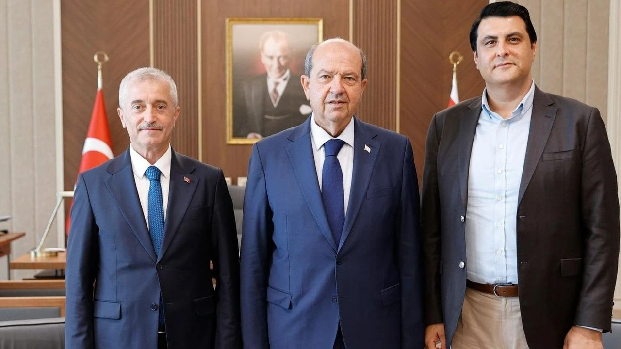 Tahmazoğlu ve Yılmaz’dan Cumhurbaşkanı Tatar’a ziyaret!
