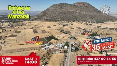 Talas&rsquo;ın villa parseli fırsatında sona doğru
