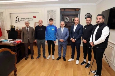 Talas sporcu fabrikasında milli gurur
