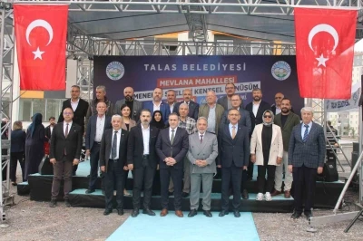 Talas&rsquo;ta 60 aile yeni evlerine kavuştu
