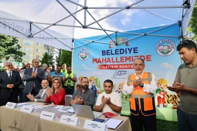 Talas’ta ’Belediye Mahallemizde’ yeniden
