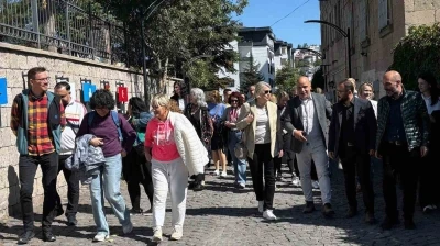 Talas’ta Finlandiya heyetine tarihi gezi
