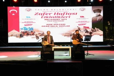 Talas’ta Zafer Coşkusu ‘Malazgirt Filmi’ ile devam etti
