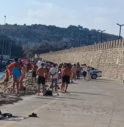 Tarafların çivili sopalarla saldırı hazırlığında olduğu kavgayı polis önledi
