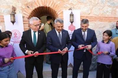 Tarihi Çifte Hamam restore edilerek ziyarete açıldı
