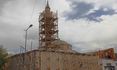Tarihi G&uuml;r&uuml;n Ulu Cami yıl sonunda ibadete a&ccedil;ılacak
