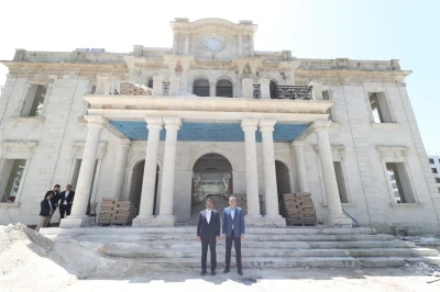 Tarihi valilik binasında restorasyon &ccedil;alışmaları s&uuml;r&uuml;yor
