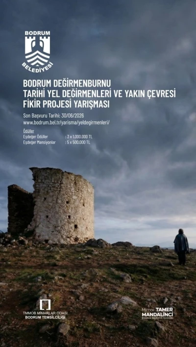 Tarihi yel değirmenleri i&ccedil;in fikir projesi yarışması başladı
