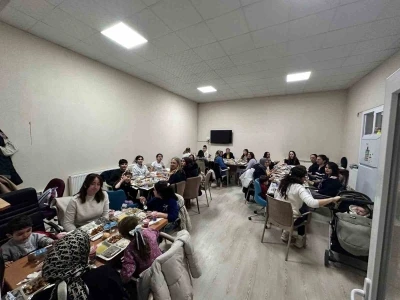 Tarım personeli ve aileleri aynı sofrada buluştu
